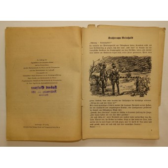 Kriegsbücherei der deutschen Jugend, Heft 106, “Stosstrupp Reinhold”. Espenlaub militaria